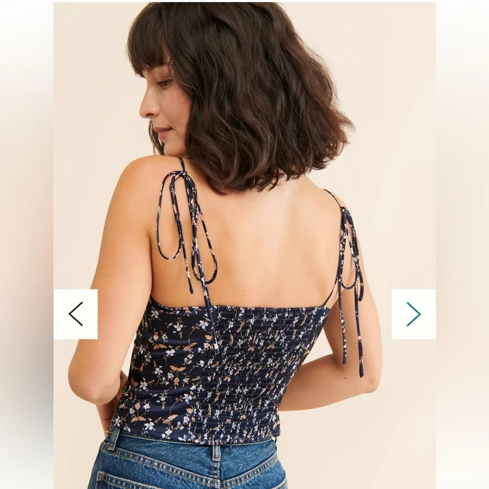 Kourt Genevieve Satin Corset Top - Picture 3 of 5